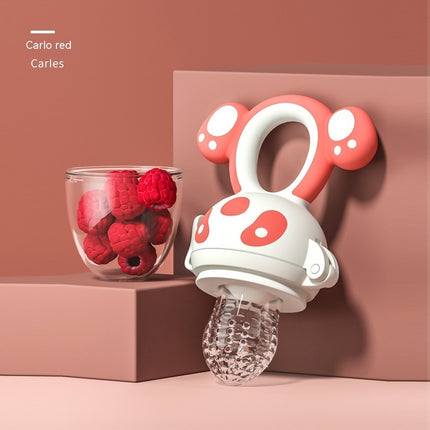 Baby Silicone Fruit Feeder & Teether – Safe & Soothing for Little Ones