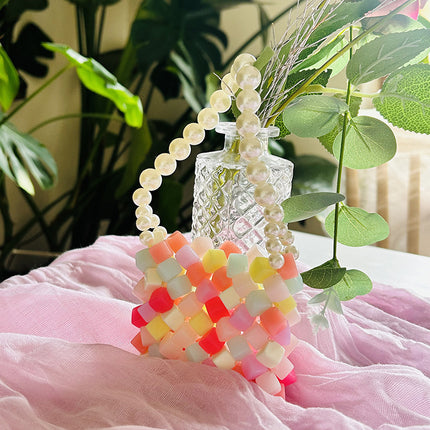 Elegant Imitation Pearl Handbag – Chic, Lightweight & Versatile