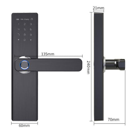 Home door spherical lock smart lock