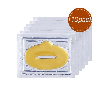10pcs Golden Lip Masks