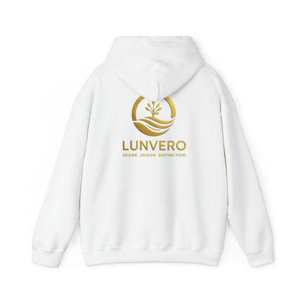 LUNVERO Unisex Hooded Sweatshirt   DESIRE. DESIGN. DISTINCTION.