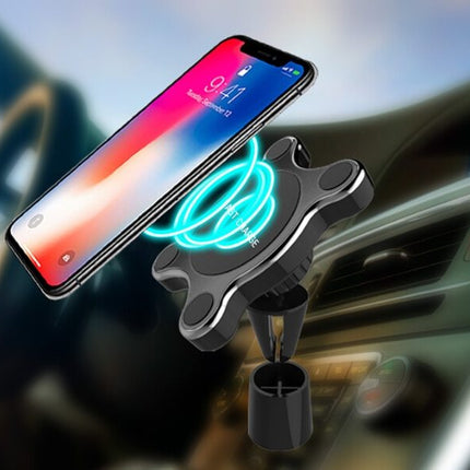 QI Magnetic Car Mount Wireless Charger