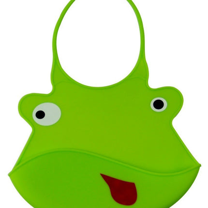 Monster Design Waterproof Silicone Baby Bib – Fun & Mess-Free Feeding