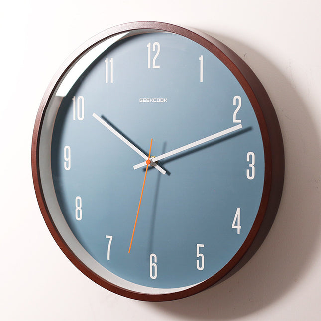 minimalist silent wall clock