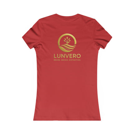 LUNVERO Gold Edition Women’s T-Shirt – Special Collection