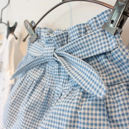 Girls’ Summer Korean Style Cotton Sleeveless Pants Set – Shorts Outfit