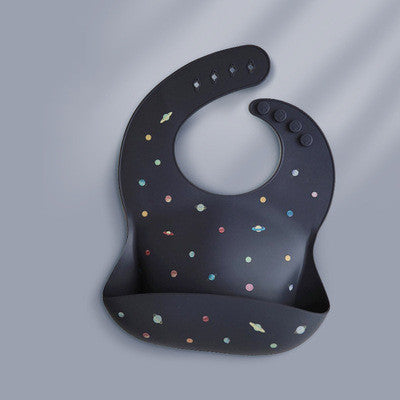 Waterproof Silicone Baby Bib – Soft, Adjustable & Easy to Clean