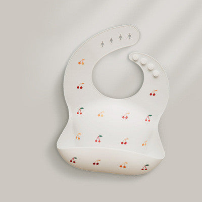 Waterproof Silicone Baby Bib – Soft, Adjustable & Easy to Clean