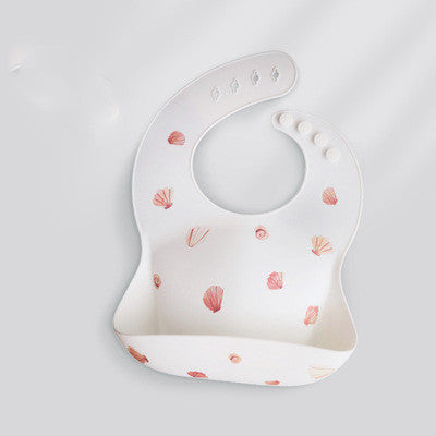 Waterproof Silicone Baby Bib – Soft, Adjustable & Easy to Clean