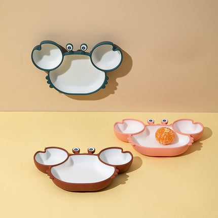 Silicone Baby Suction Plate Set – Cute Animal Design & Non-Slip Feeding Dish