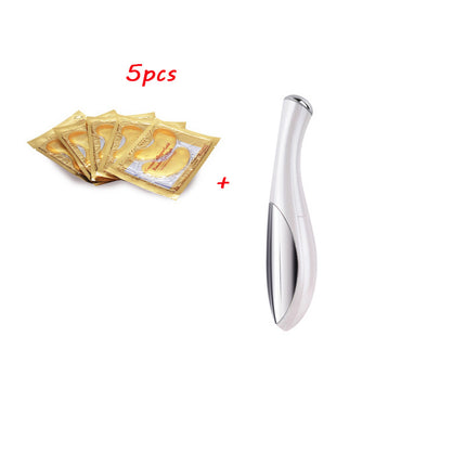 Lot de 10 masques pour les yeux au collagène cristal doré, patchs pour les yeux, masque pour les yeux pour le soin du visage, masque gel anti-cernes, anti-âge