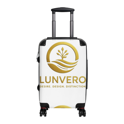 ✨LUNVERO Luxury White & Gold Set (S + M + L) Travel Suitcase  for  Vacation, Business Trips