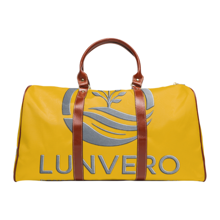 LUNVERO Yellow & Silver Waterproof Travel Durable Bag| Stylish LUNVERO Tote Bag