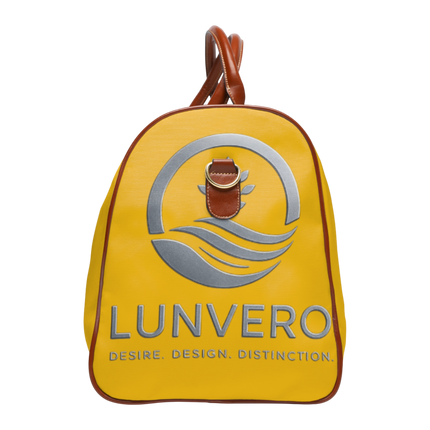 LUNVERO Yellow & Silver Waterproof Travel Durable Bag| Stylish LUNVERO Tote Bag