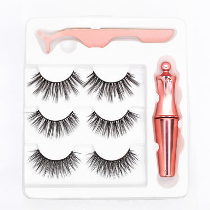 Magnetic False Eyelashes 5 Pairs Of Eyeliner