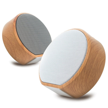 LUNVERO A60 Wood Grain Bluetooth Speaker