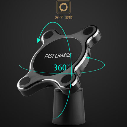 QI Magnetic Car Mount Wireless Charger