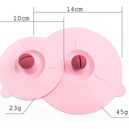 Silicone Cup Lid Silicone Suction Lids With Cat Ears Little Bowl Lids Cute Kitten Shaped Mug Covers To Keep Dusts Bugs Out Of Your Coffee & Tea