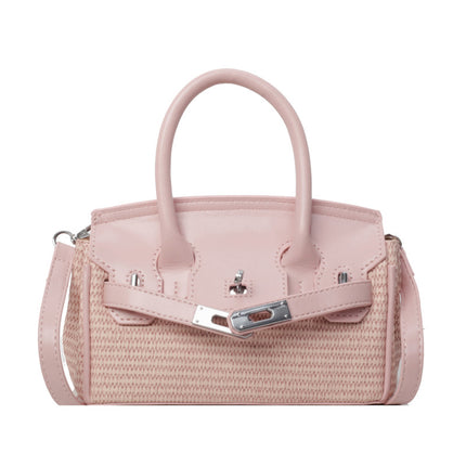 Riviera Bloom: French Straw Crossbody – Summer Edition