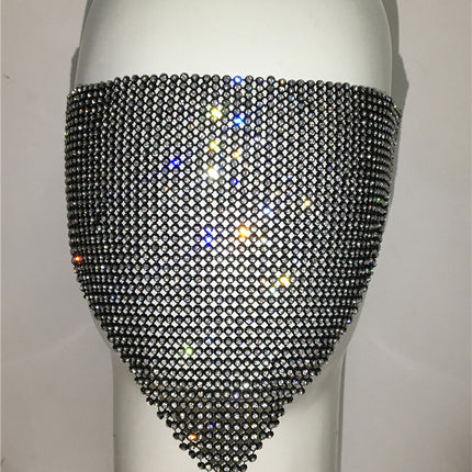 Metallic Mesh Party Mask – Elegant European Style