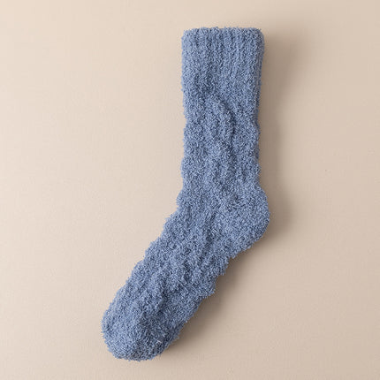 Winter Warm Fuzzy Coral Fleece Unisex Socks