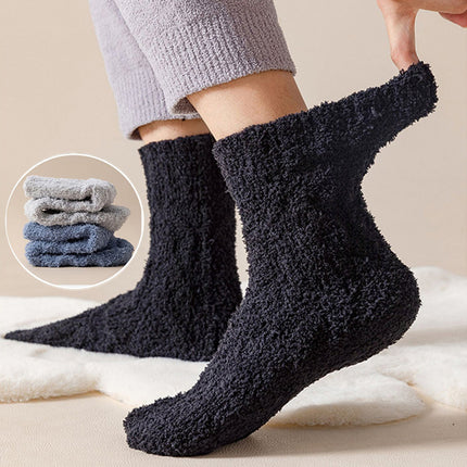 Winter Warm Fuzzy Coral Fleece Unisex Socks