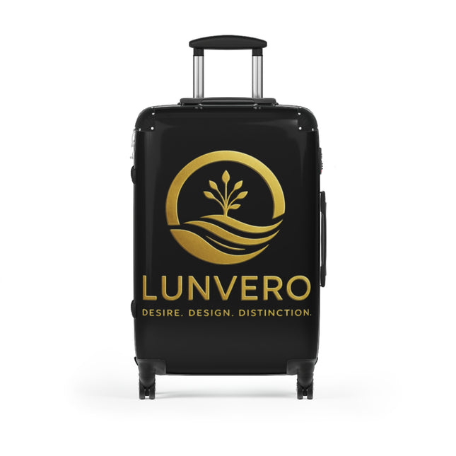 ✨ LUNVERO Luxury Luggage Suitcase Black & Gold Set (S + M + L)
