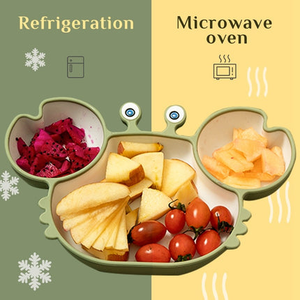 Silicone Baby Suction Plate Set – Cute Animal Design & Non-Slip Feeding Dish