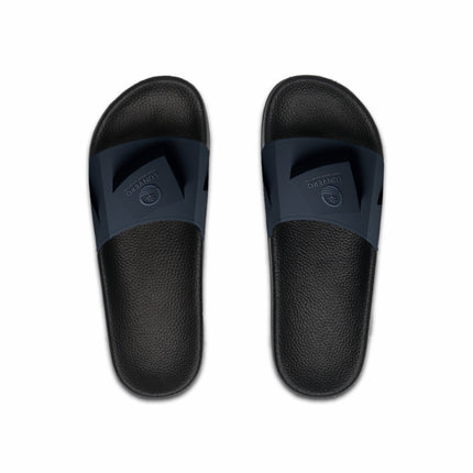 LUNVERO Navy Blue Slides Premium Comfort Stylish Slide Sandals Unisex