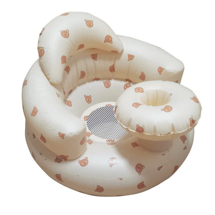 Inflatable Baby Seat – Cute Bear & Floral Designs