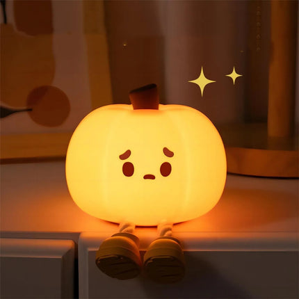 Halloween Pumpkin Silicone Lamp