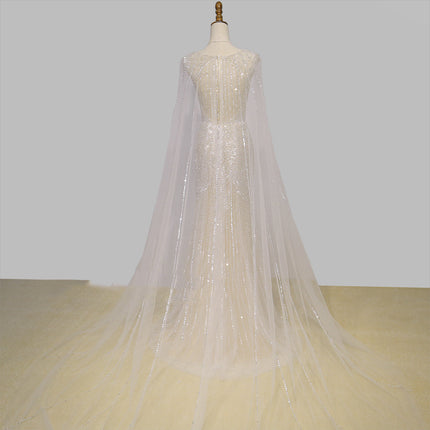 Women's Fashionable Personalized Shawl Evening Dress