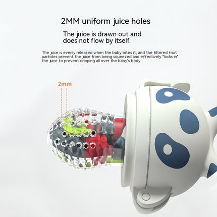 Baby Silicone Fruit Feeder & Teether – Safe & Soothing for Little Ones