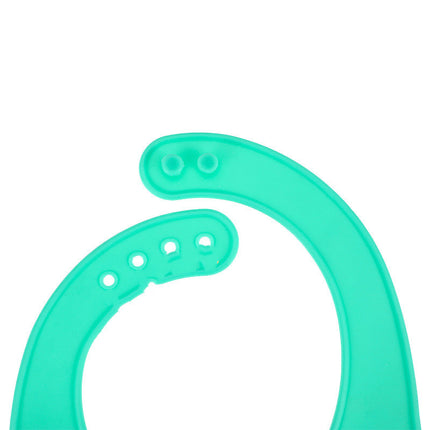 3D Waterproof Baby Bib – Adjustable Soft Plastic Feeding Apron