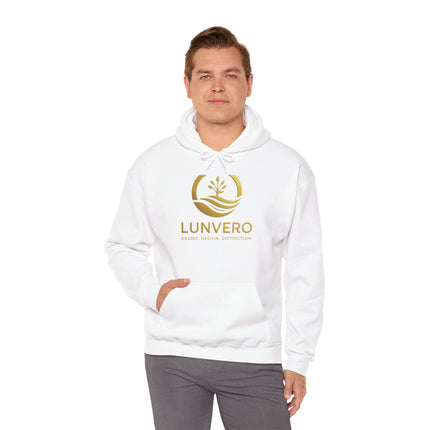 LUNVERO Unisex Hooded Sweatshirt   DESIRE. DESIGN. DISTINCTION.