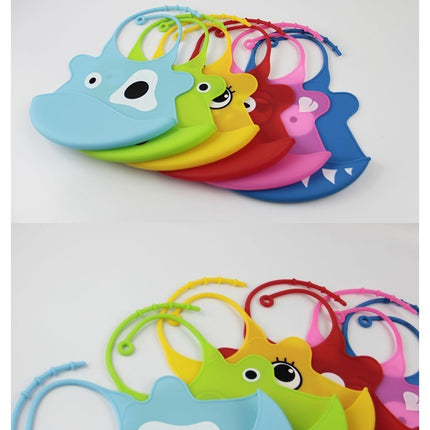 Monster Design Waterproof Silicone Baby Bib – Fun & Mess-Free Feeding