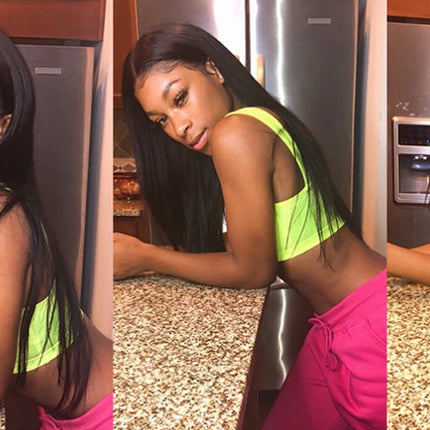 Bone Straight 13A Grade Human Hair Bundles With Closure Malaysian Unprocessed Frontal Tissage Bresiliens Bone Straight Virgin