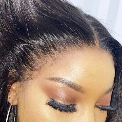 13x4 HD Transparent Straight Lace Frontal Wigs 12A Bob Wig Pre Plucked Glueless Full Lace Front Human Hair Wigs For Black Women