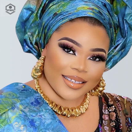 Fashion Dubai Gold Plated Women Jewelry Italian Design Style Big Necklace Banquet Festive Earrings Ring Accessories