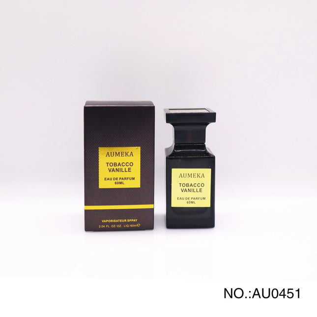 AUMEKA Perfume For Men Original Luxury Arabes Tobacco Vanille Oriental Spicy Eau De Parfum Man Gift Makeup 60ml AU0451