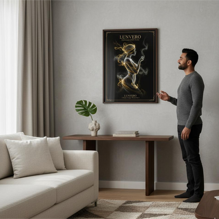 LUNVERO | Opulent Desire Art Print - Framed Museum-Quality Poster