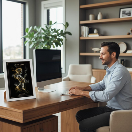 LUNVERO | Opulent Desire Art Print - Framed Museum-Quality Poster