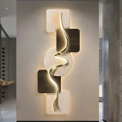 Luxury Feather Living Room Home Decoration Painting Light Luxury Sofa Background Wall Carved Wall Art LED Wholesale Custom