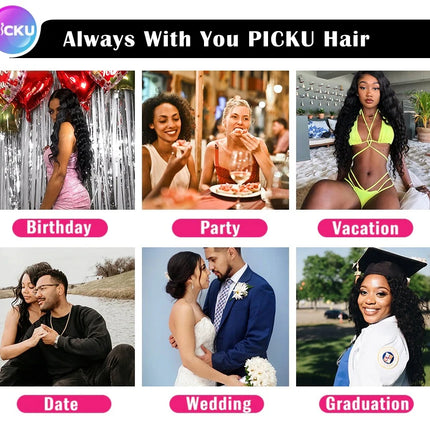 Loose Deep Wave Frontal Wig 13x6 HD Lace Frontal Human Hair Wigs For Women Brazilian 13x4 Lace Front Human Hair Wig Pre Plucked