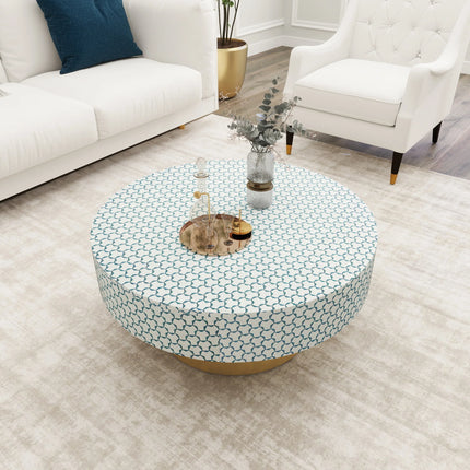 LUNVERO Voxhome Modern Adjustable Coffee Table