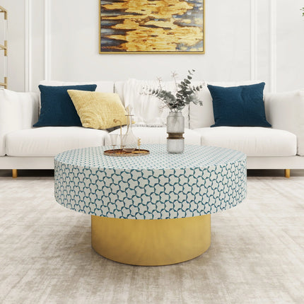 LUNVERO Voxhome Modern Adjustable Coffee Table