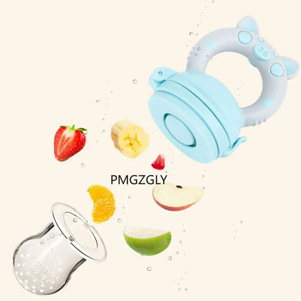 Silicone Fresh Food Nibbler Baby Feeder Kids boy girl Fruit Nipples Feeding Safe Infant Baby Supplies Nipple soother Bottles