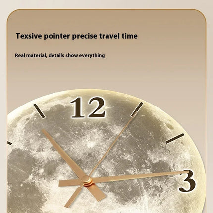 Large Illuminated Wall Clock Silent Nordic European Luxury Art Wall Clock Design Modern Orologi Da Parete Home Decoration