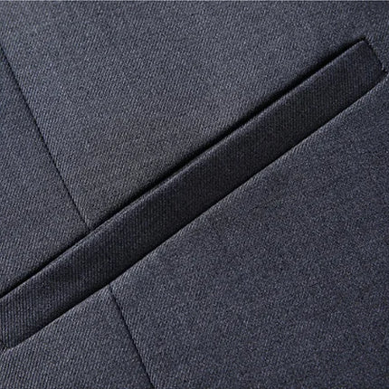 Men's Solid Color Business Suit 2025 High Quality Fashion Banquet Wedding Trend Groom Best Man Single 3/2/1