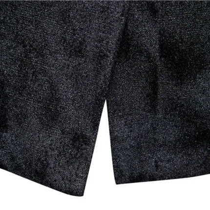 2023 new men's high-end velvet suits fashion casual dress jacket party costumes men's sets